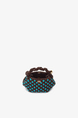 GANNI Outlet Chicory Coffee Mini Bou Bag in Braided Brown