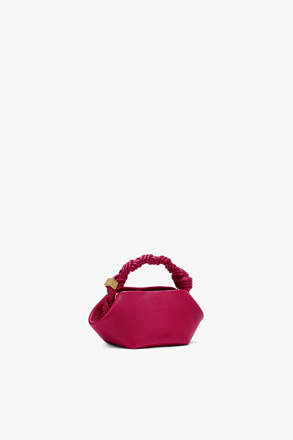 GANNI us Persian Red Mini Bou Bag in Grained Red