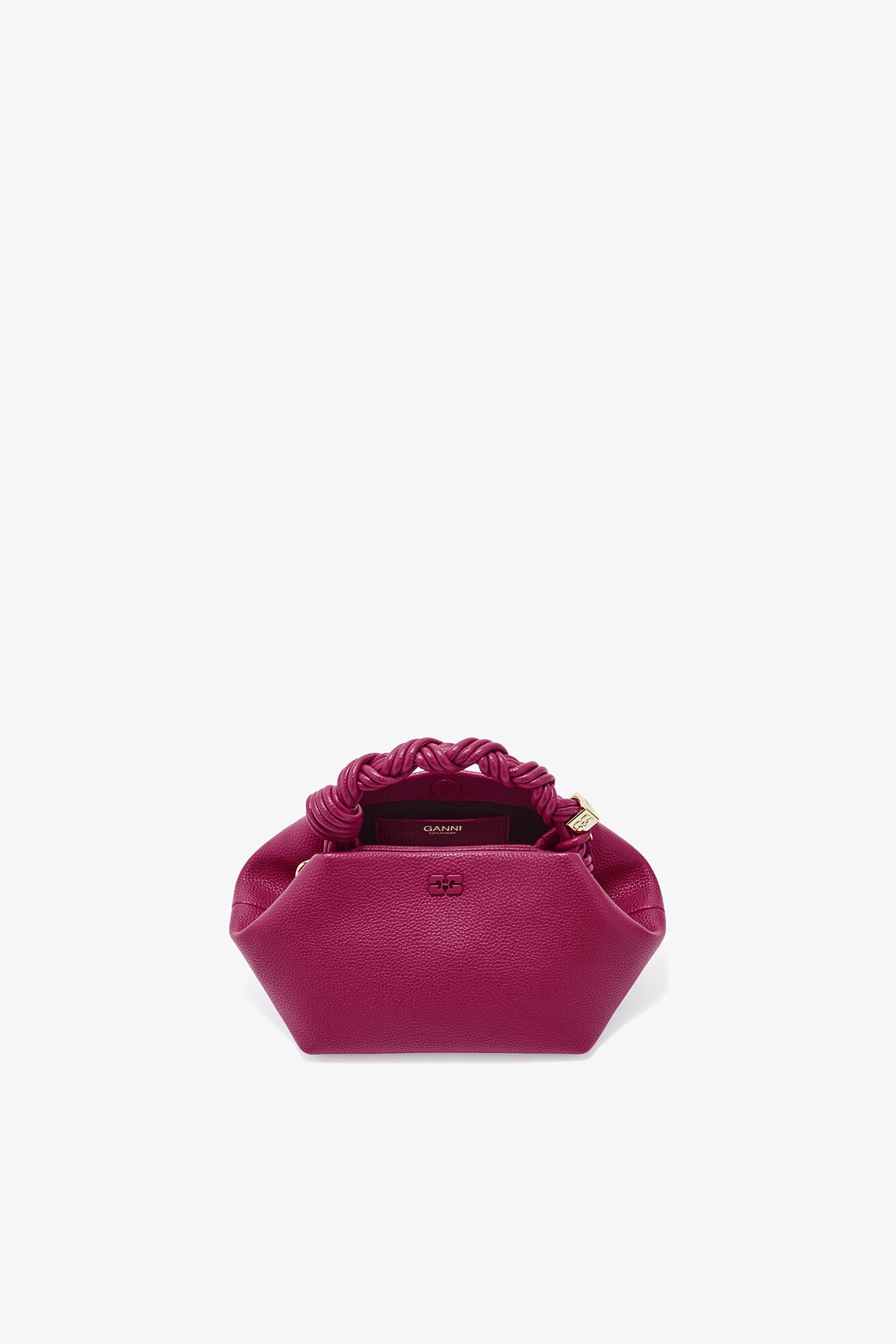 GANNI On Sale Persian Red Small Bou Bag in Grained Red