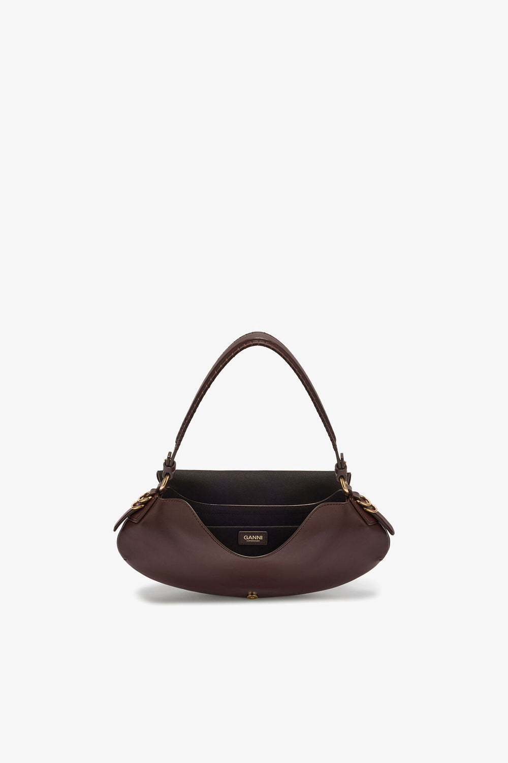GANNI us Chicory Coffee B-Kat Bag in Brown