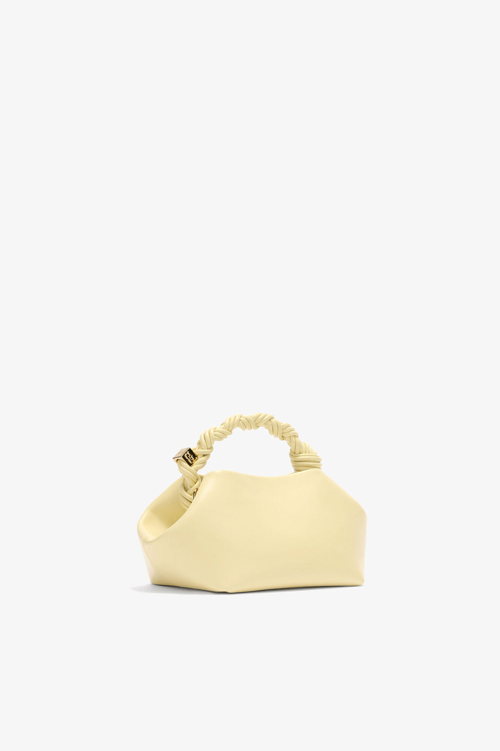 GANNI Online Yellow Cream Small Bou Bag in Yellow