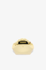 GANNI Online Yellow Cream Small Bou Bag in Yellow