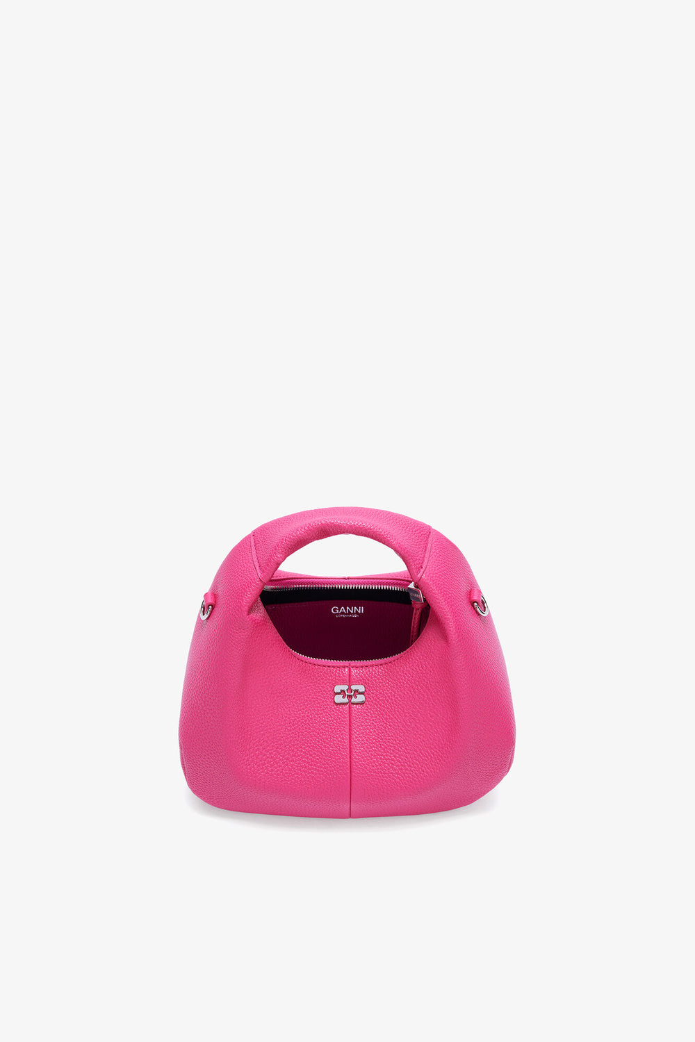 GANNI For Sale Cabaret Mini Hobo Bag in Pink
