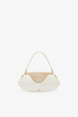 GANNI New Egret B-Kat Bag Studs in White