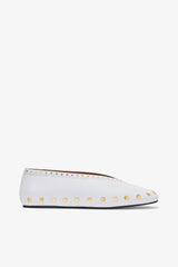 GANNI For Sale Jenny Ballerina in White