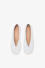 GANNI For Sale Jenny Ballerina in White