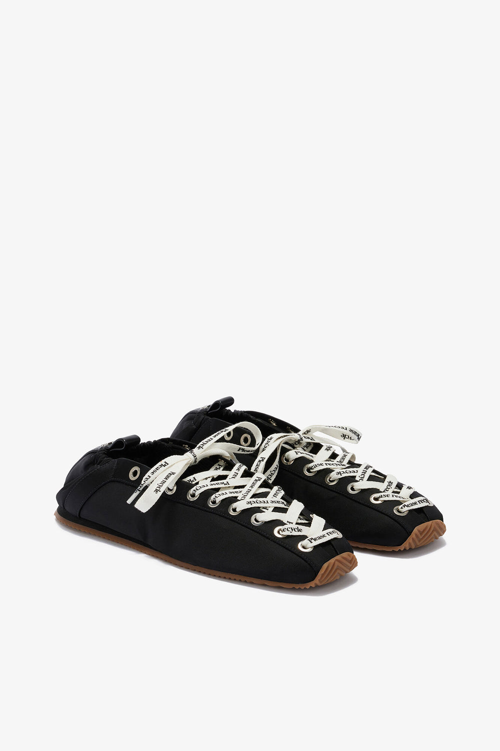 GANNI Online Sporty Ballerina in Black