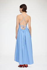 GANNI For Sale Dress in Blue Poplin
