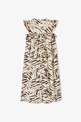 GANNI New Dress in Printed Cotton
