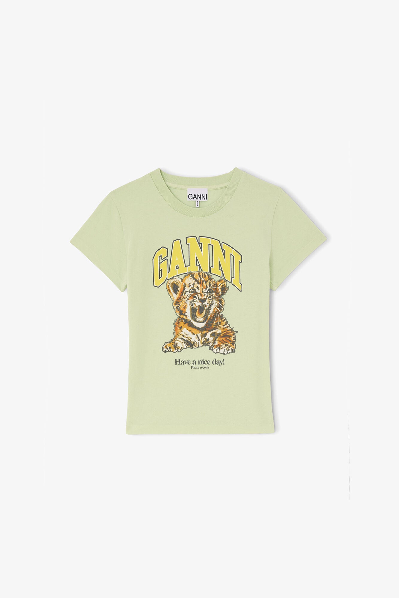 GANNI Hot Sale Baby Fit T-shirt with Tiger