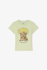 GANNI Hot Sale Baby Fit T-shirt with Tiger