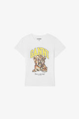 GANNI For Sale Baby Fit T-shirt with Tiger