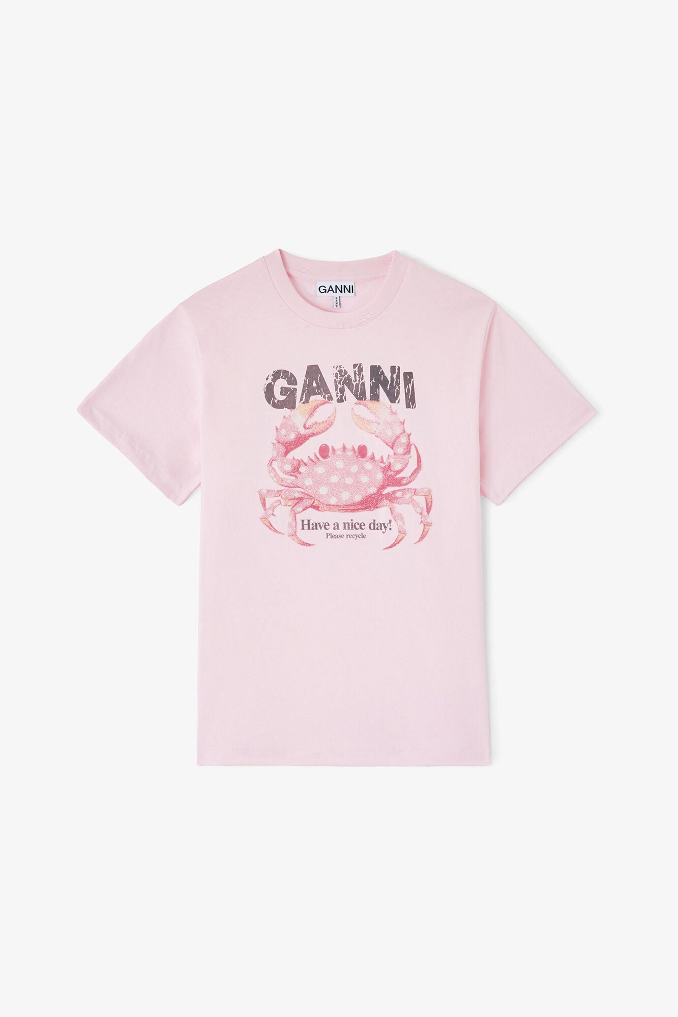 GANNI New T-shirt with Crab