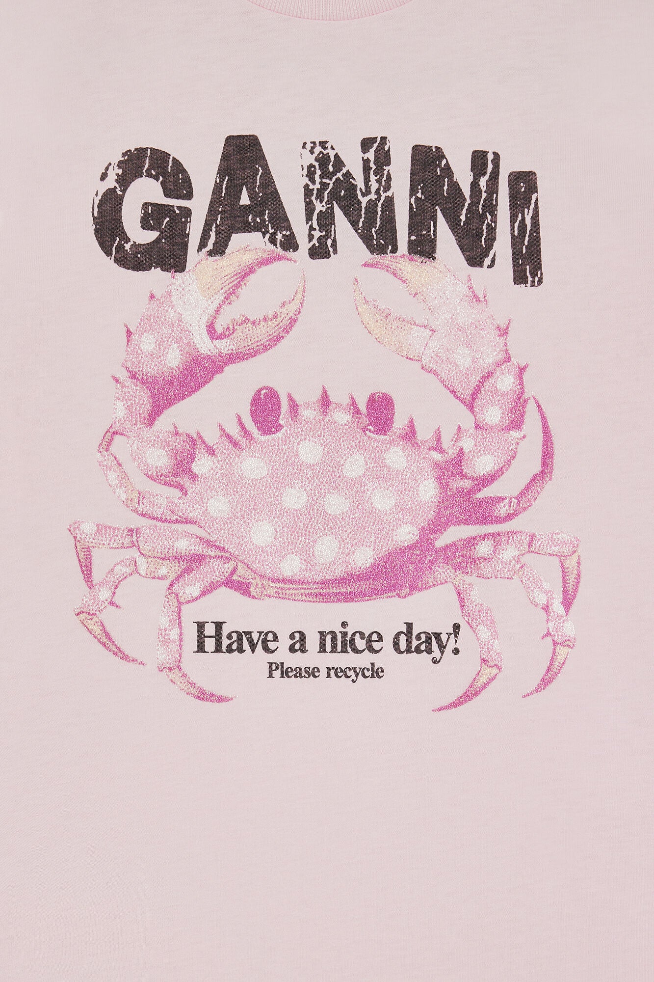 GANNI New T-shirt with Crab