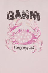 GANNI New T-shirt with Crab