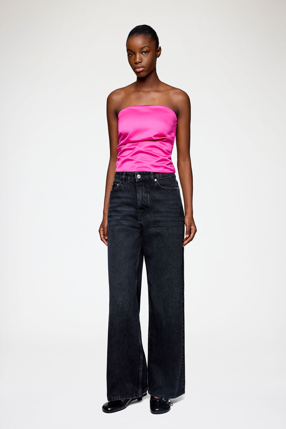 GANNI For Sale Top in Duchesse Satin