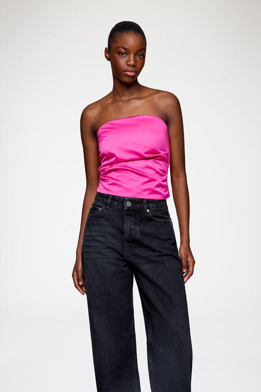 GANNI For Sale Top in Duchesse Satin