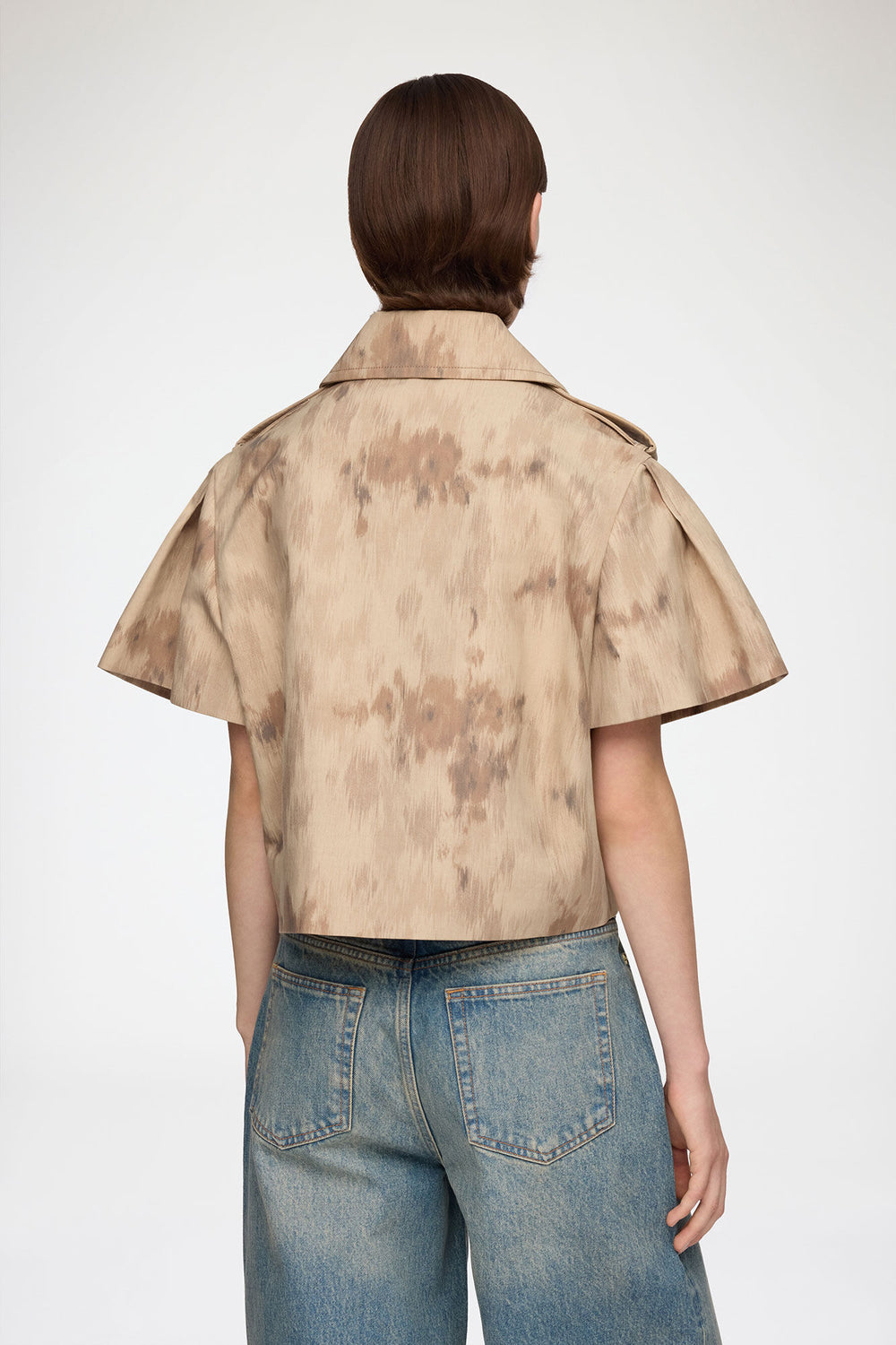 GANNI Hot Sale Jacket in Printed Cotton
