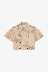 GANNI Hot Sale Jacket in Printed Cotton