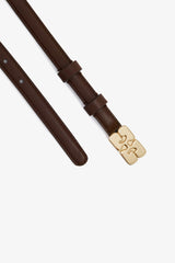 GANNI us Kat Belt Small in Brown