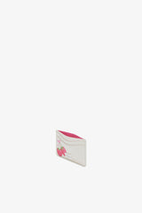 GANNI Online Egret Bou Card Holder in White