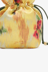 GANNI On Sale Aurora Pouch in Printed Taffeta