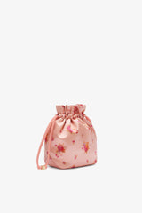 GANNI Online Shrimp Pouch in Printed Nylon