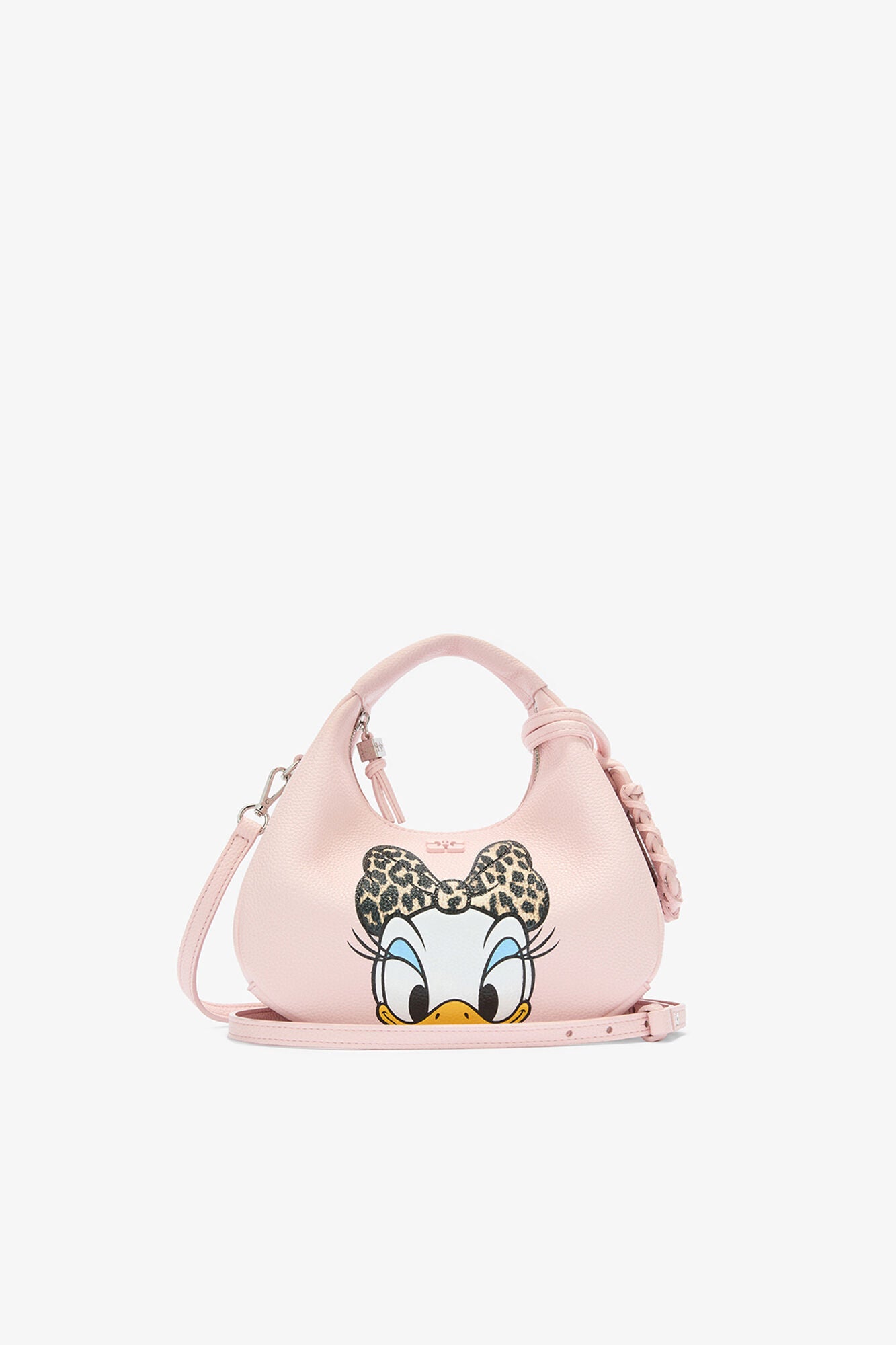 GANNI Sale Chalk Pink Daisy Duck Mini Hobo Bag in Pink