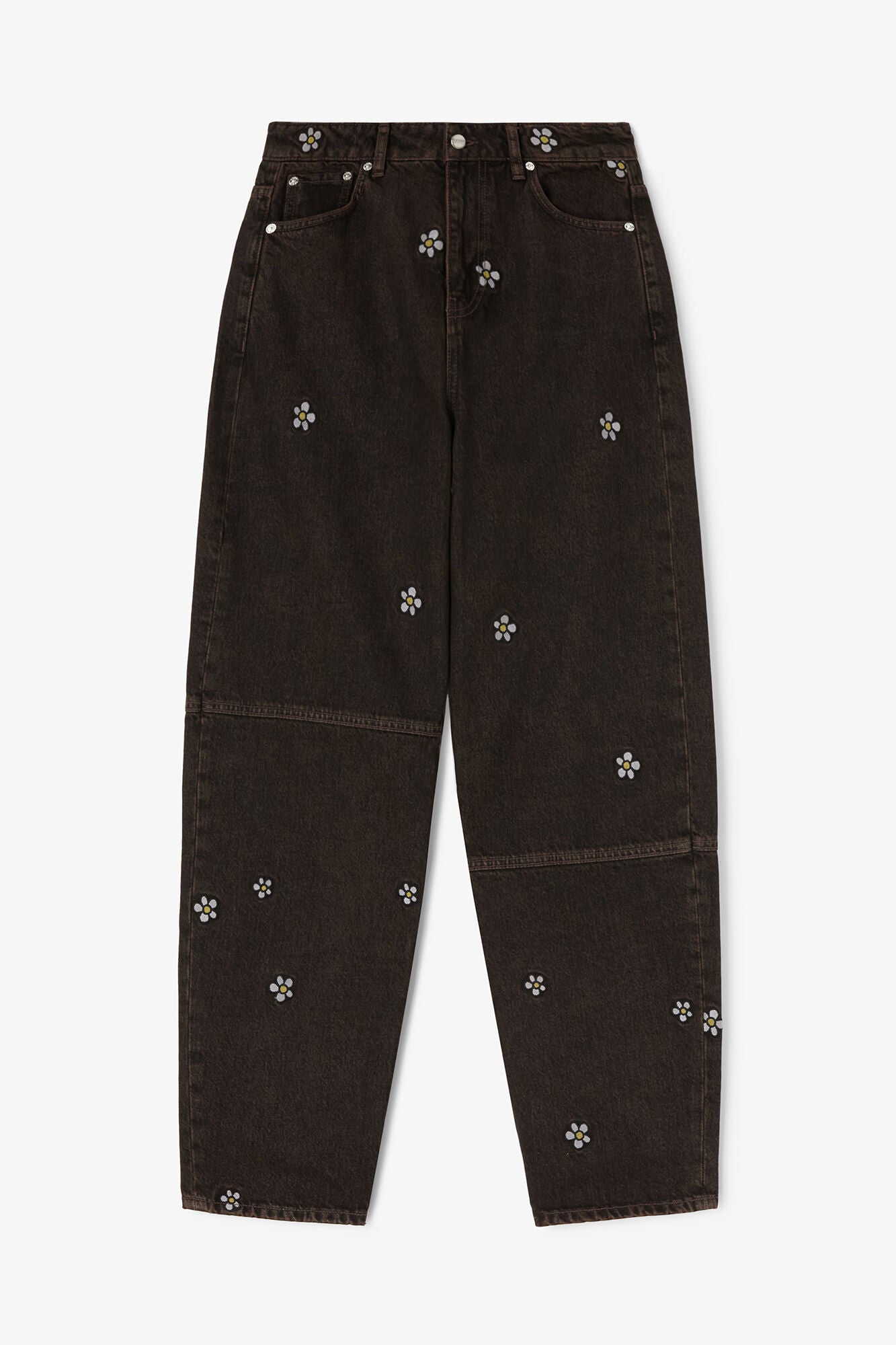 GANNI Discount Stary Daisy Duck Jeans