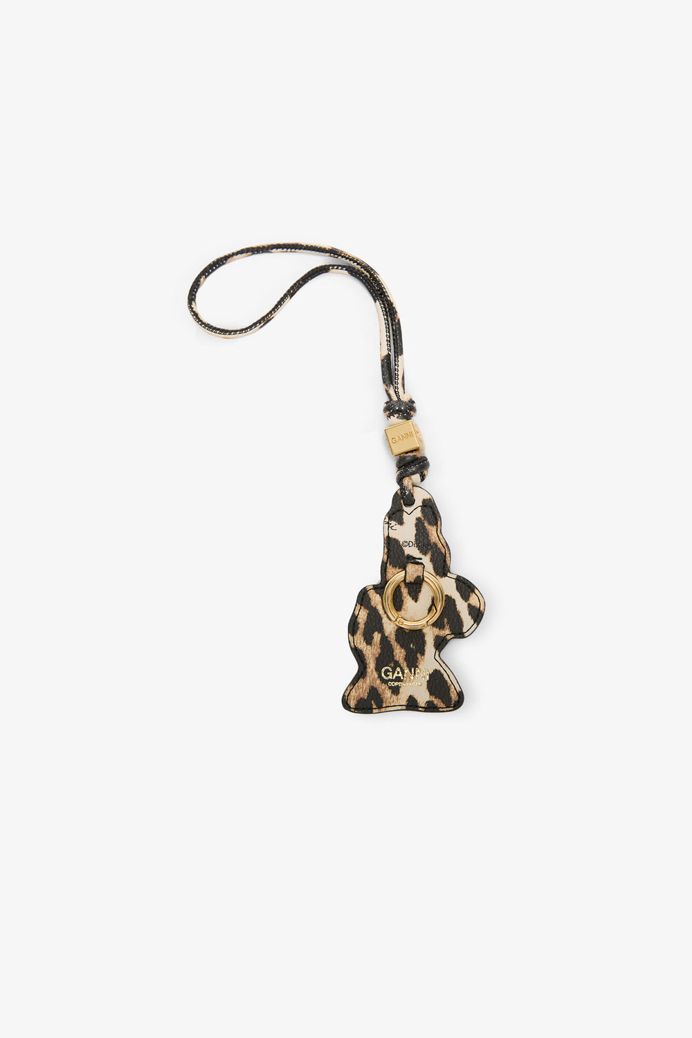 GANNI New Almond Milk Daisy Duck Leopard Charm