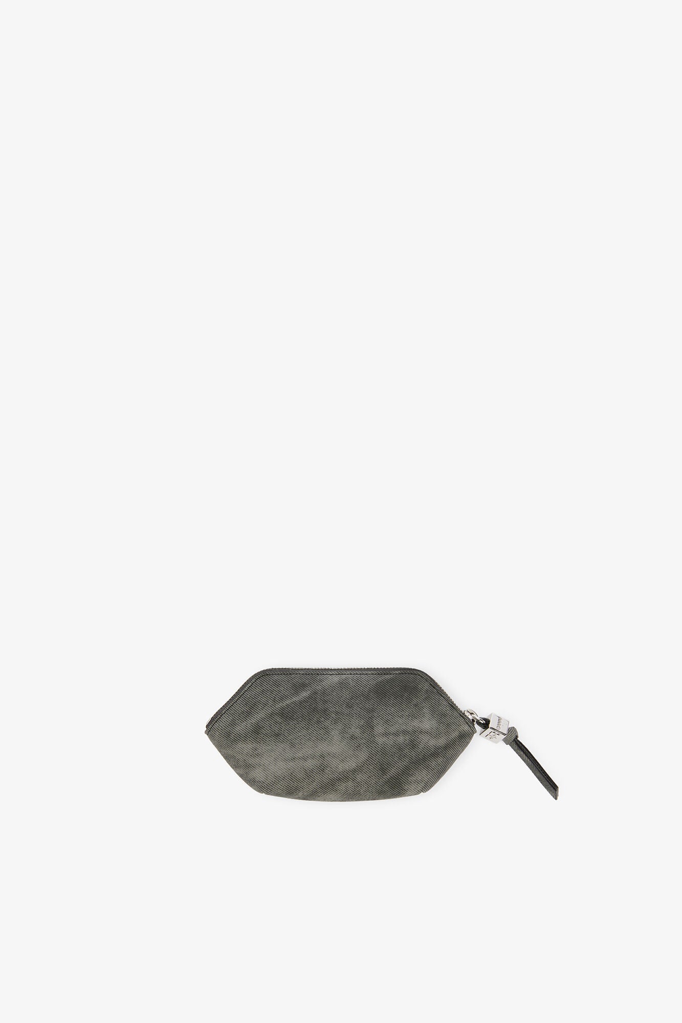 GANNI Outlet Black Oyster Daisy Duck Bleached Bou Coin Purse