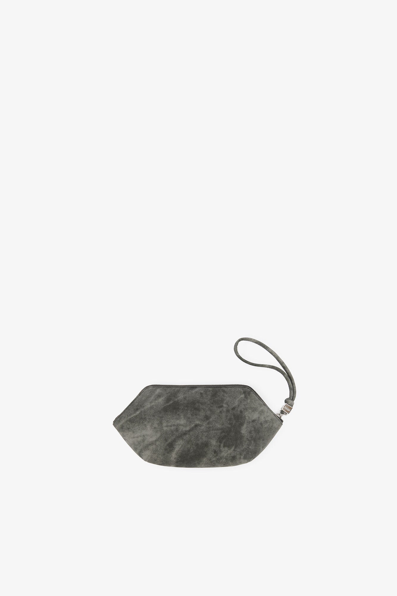 GANNI On Sale Black Oyster Daisy Duck Bleached Make-Up Pouch