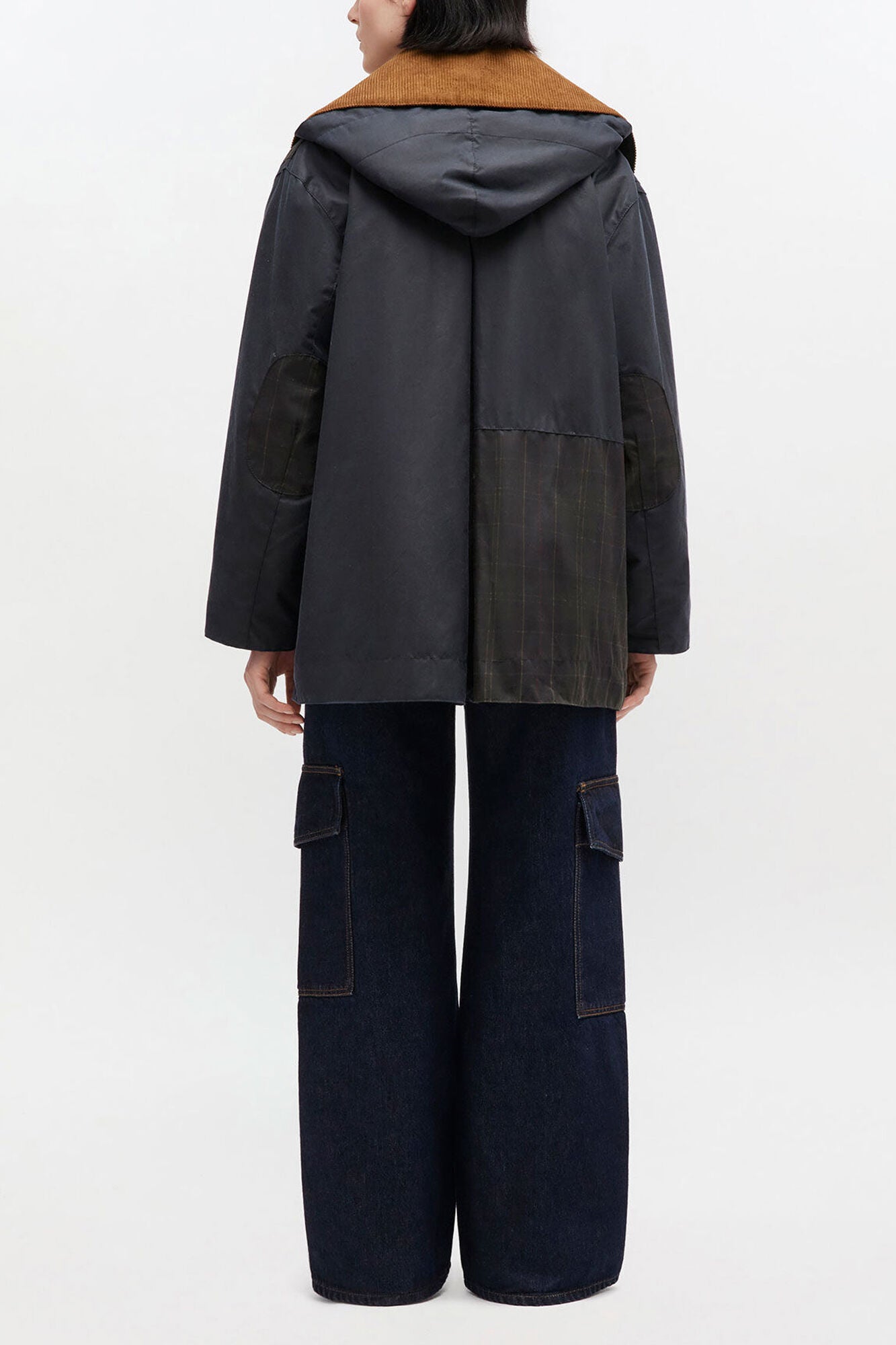 GANNI Discount Waxed Jacket in Blue