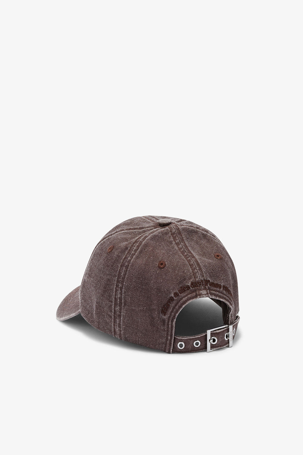 GANNI Sale Washed Canvas Cap
