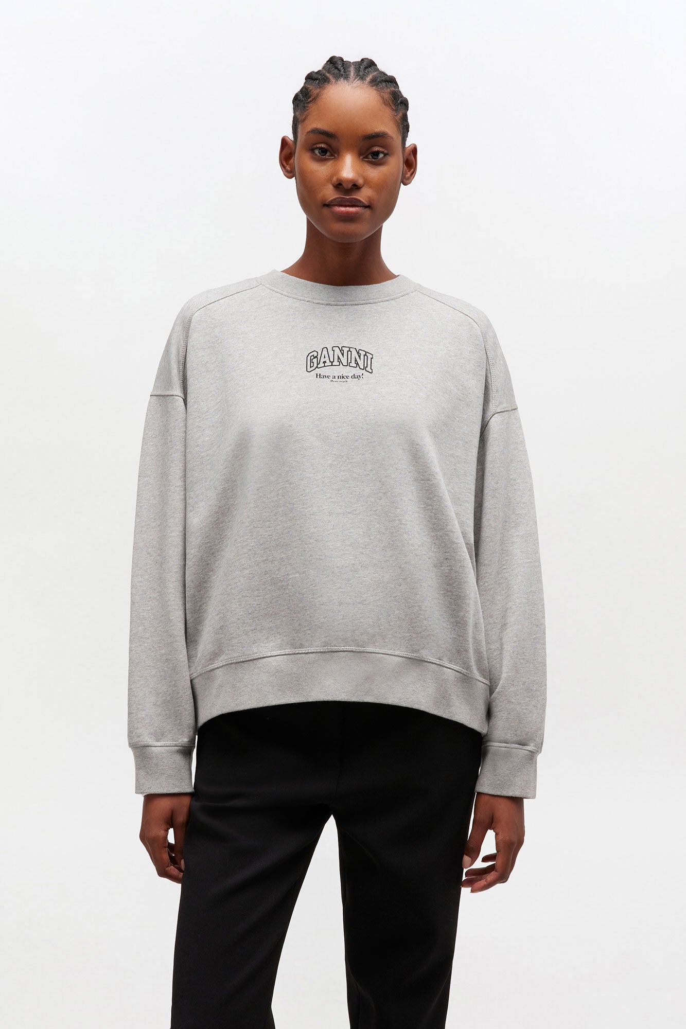 GANNI Discount Essential Crewneck