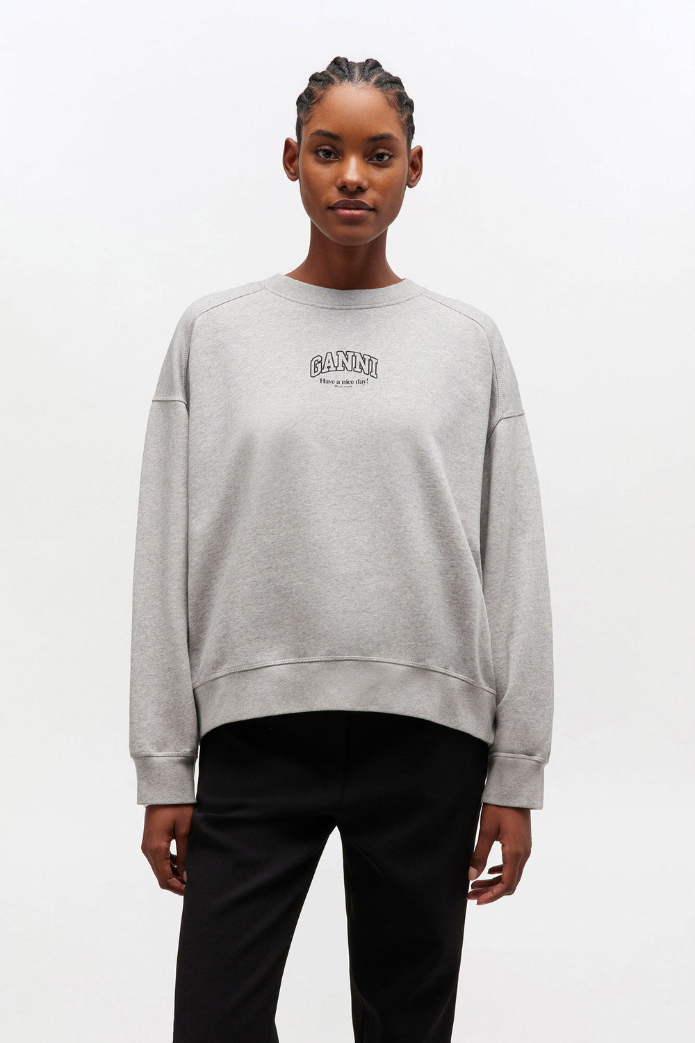 GANNI Discount Essential Crewneck