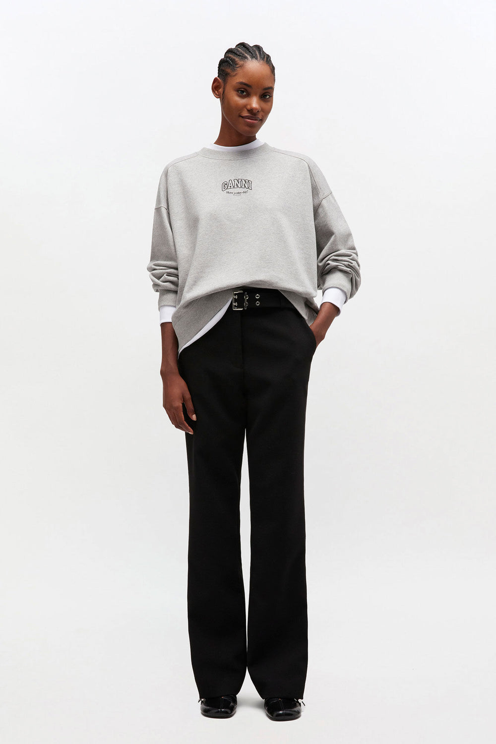 GANNI Discount Essential Crewneck