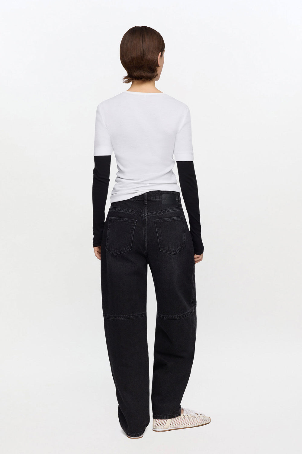 GANNI For Sale Stary Jeans in Black Rigid Denim