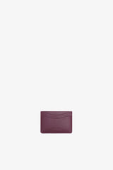 GANNI Hot Sale Burgundy Bou Card Holder in Burgundy