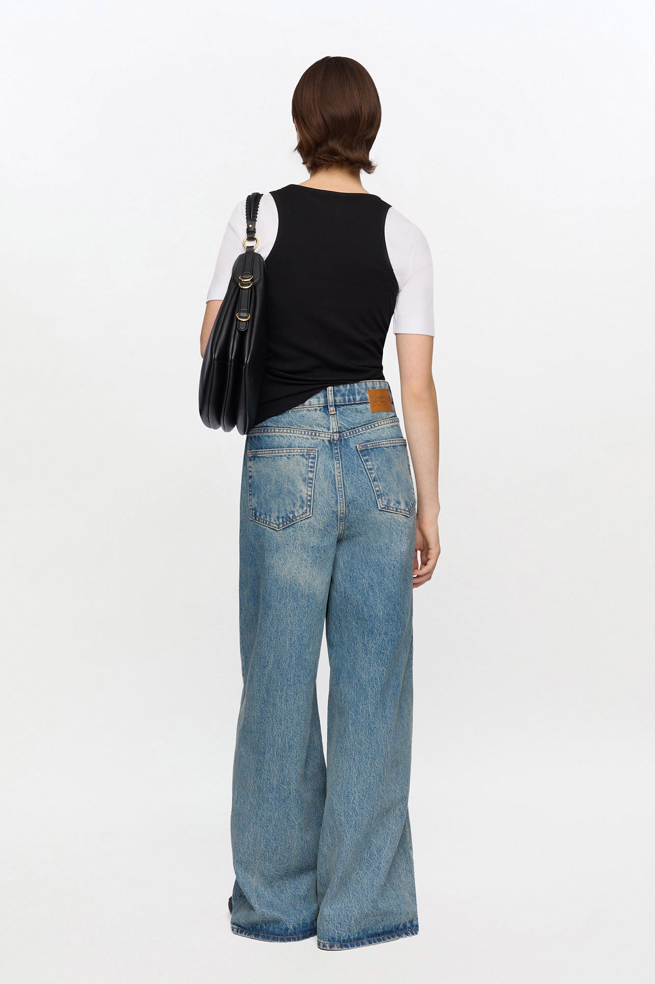GANNI us Lari Jeans in Tint Rigid Denim