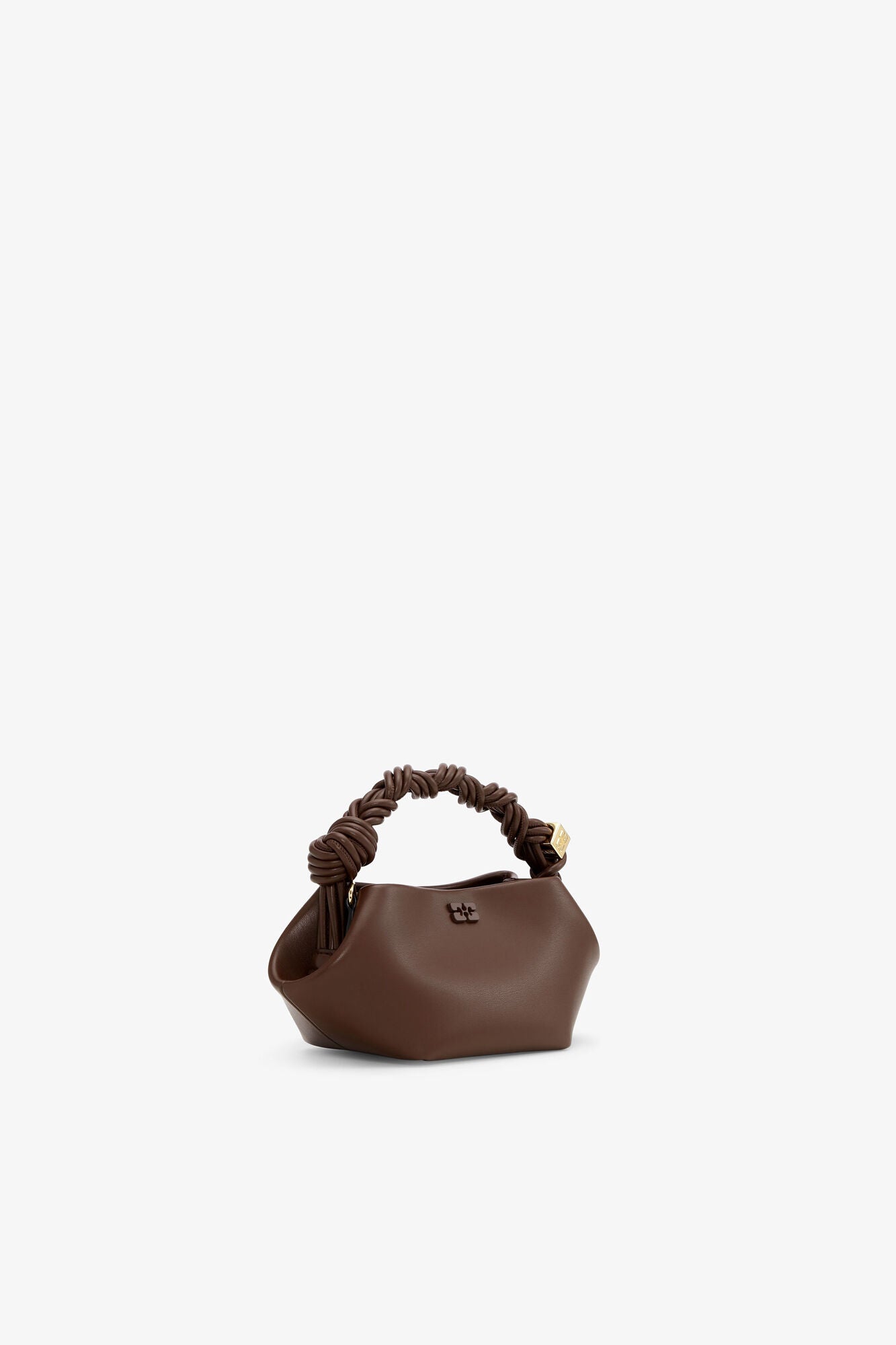 GANNI Discount Chocolate Fondant Brown Mini Bou Bag