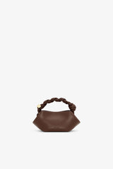 GANNI Discount Chocolate Fondant Brown Mini Bou Bag