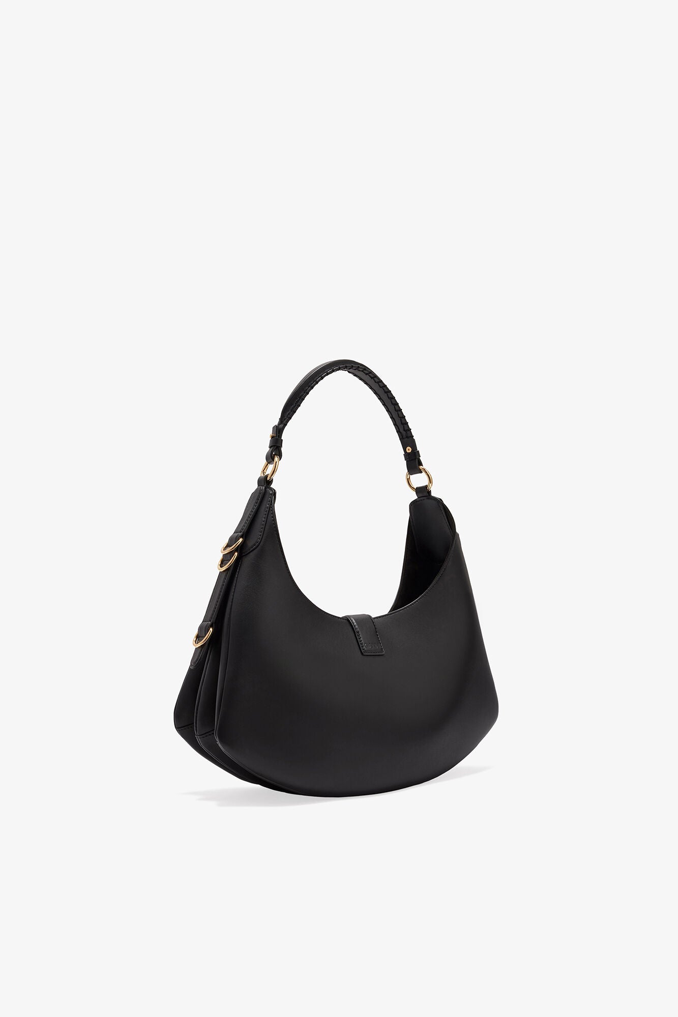 GANNI Hot Sale Black Black Small Kat Bag