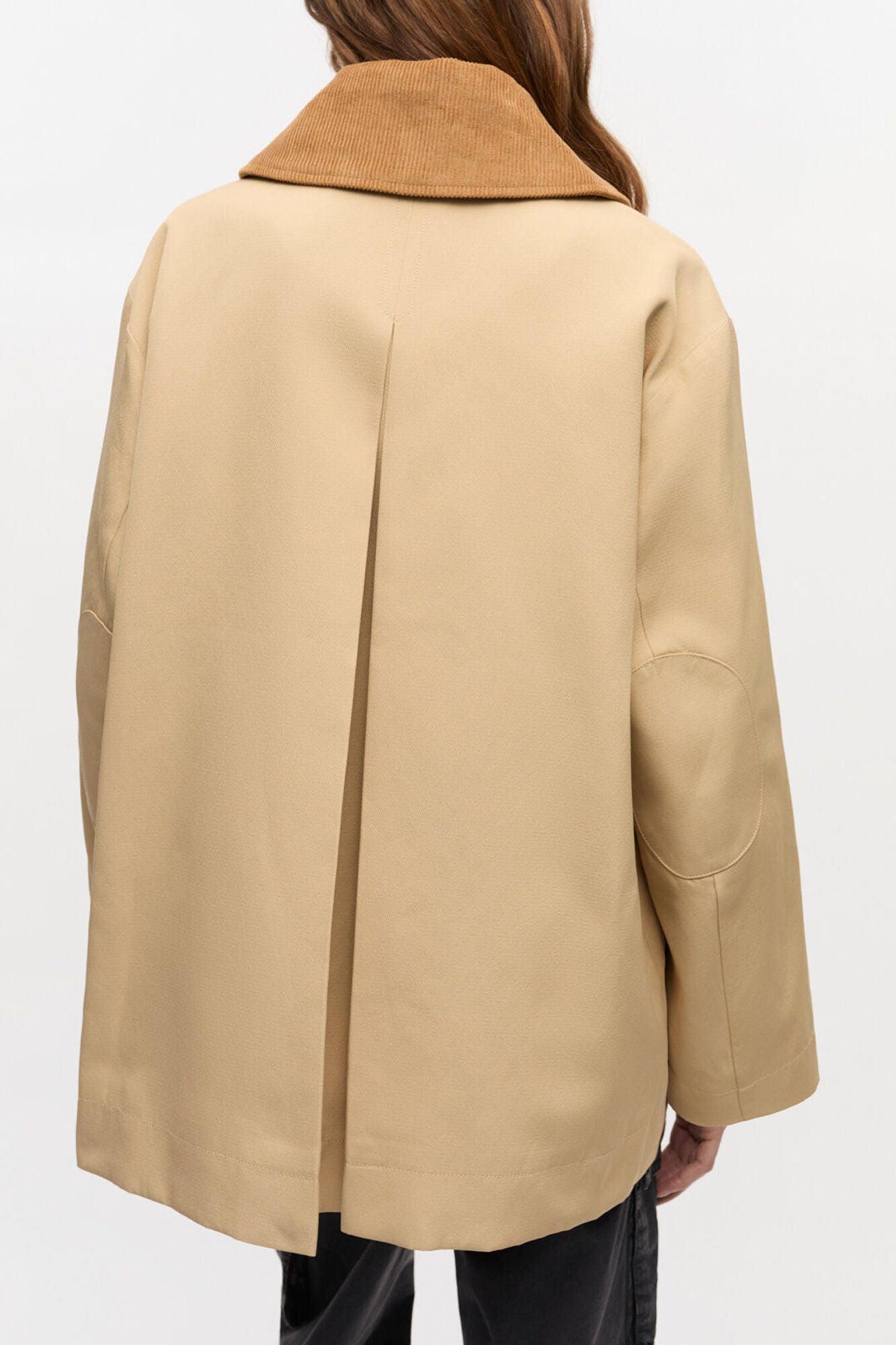 GANNI For Sale Camel Twill Midi Jacket