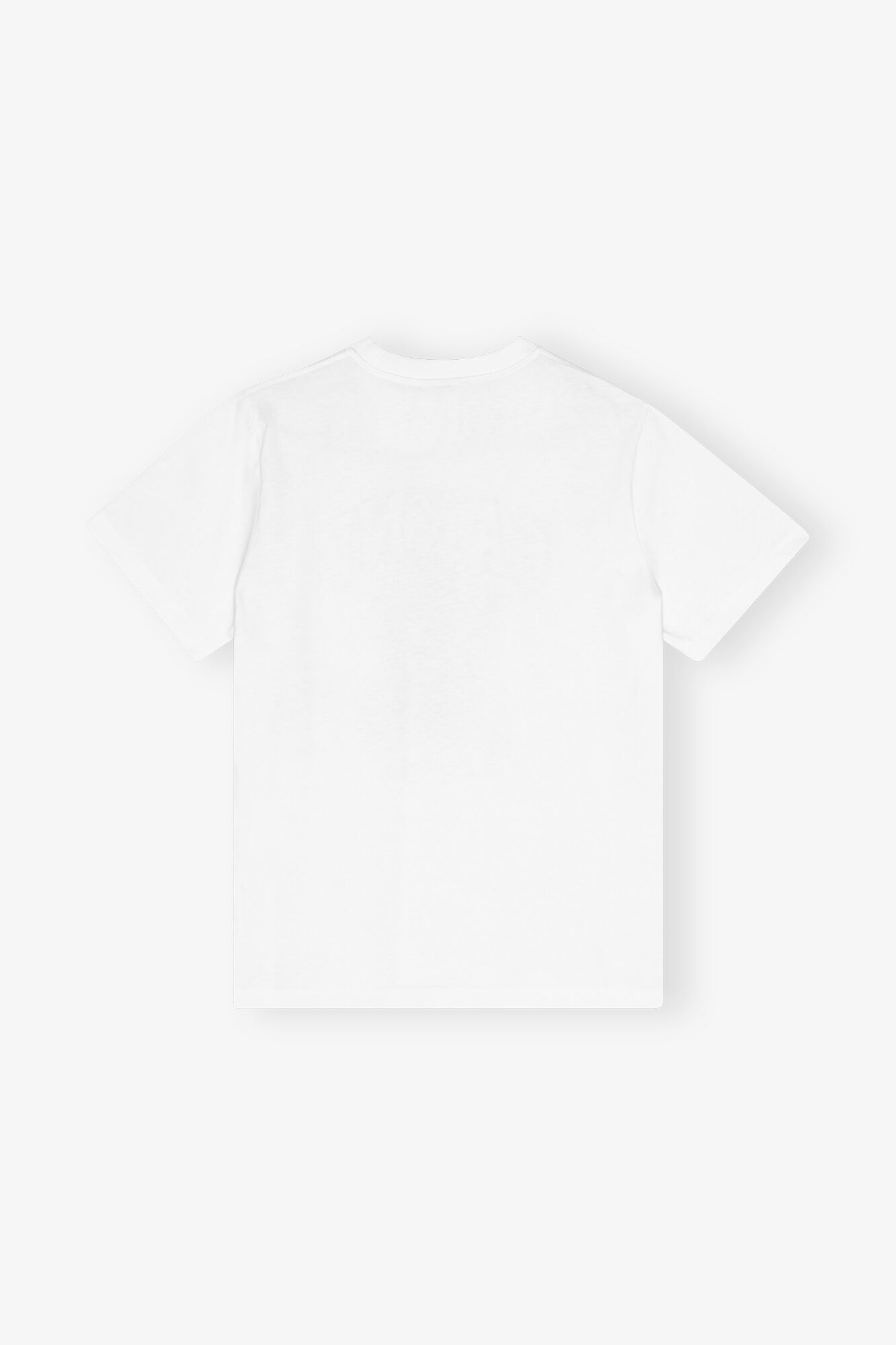 GANNI Sale White Basic Jersey Leopard Relaxed T-shirt