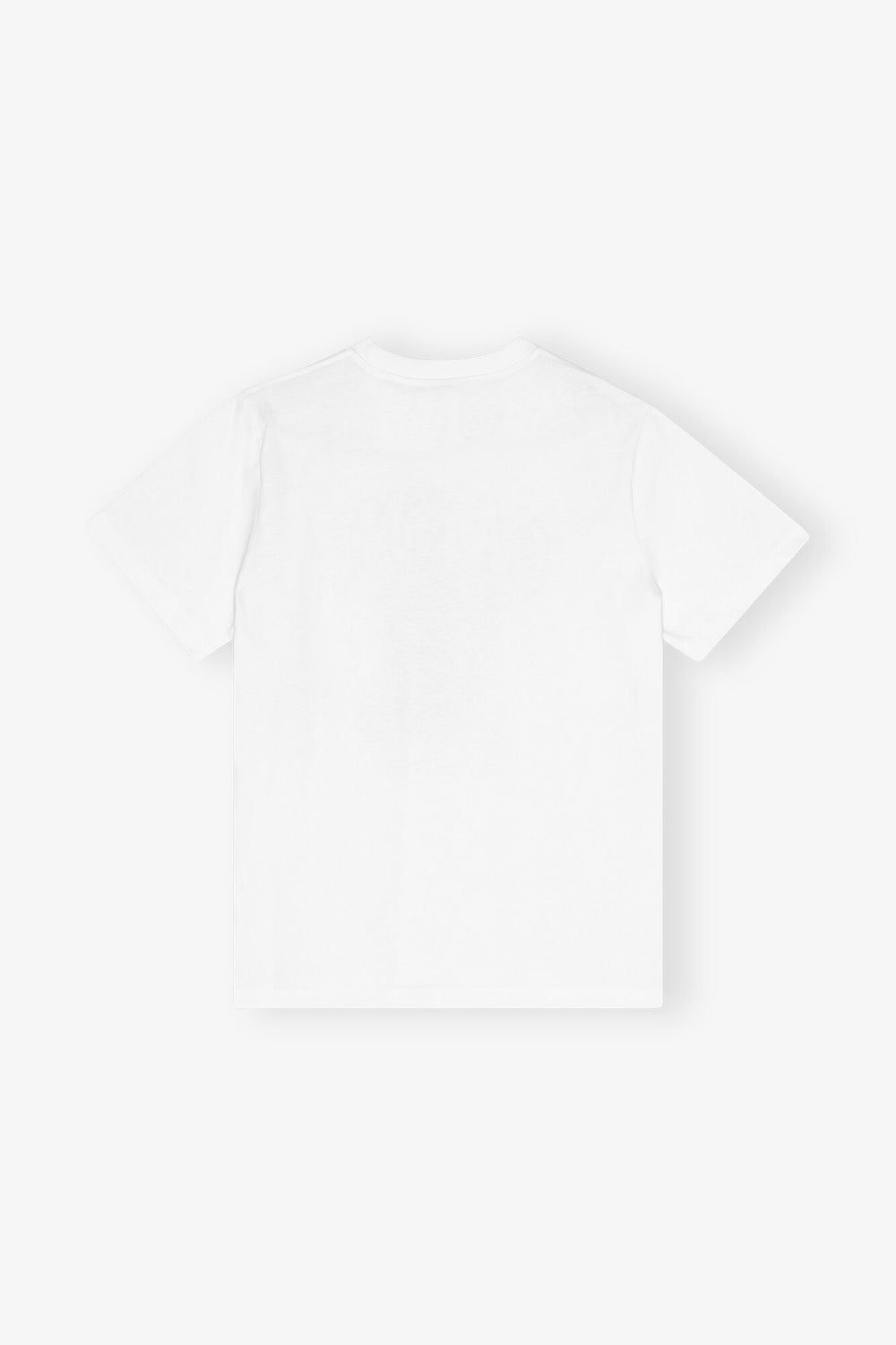 GANNI Sale White Basic Jersey Leopard Relaxed T-shirt