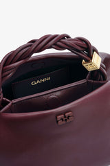 GANNI On Sale Burgundy Burgundy Small Bou Bag