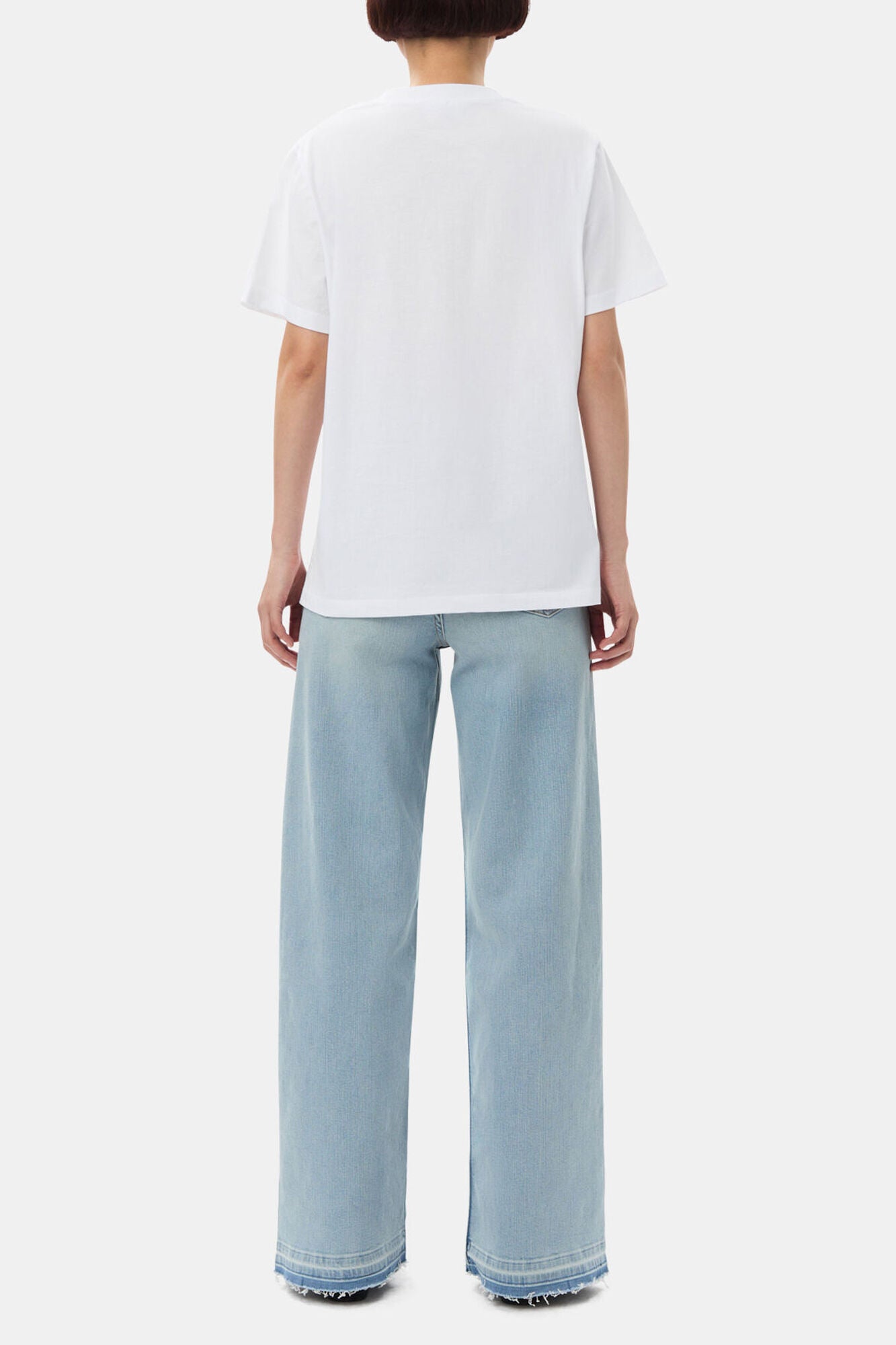 GANNI For Sale Relaxed Peach T-shirt