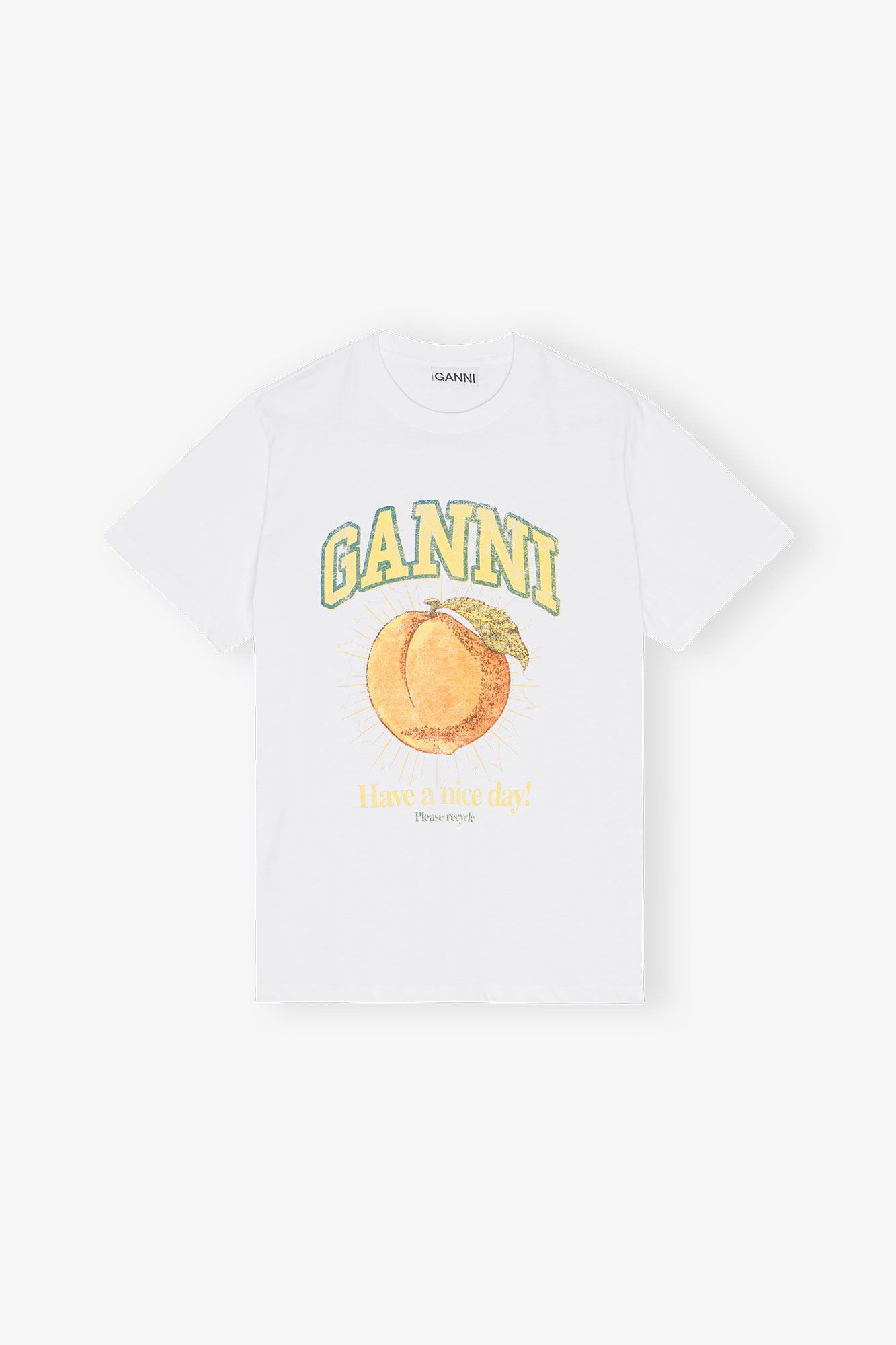 GANNI For Sale Relaxed Peach T-shirt