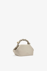GANNI Outlet Oyster Gray Light Grey Small Bou Bag